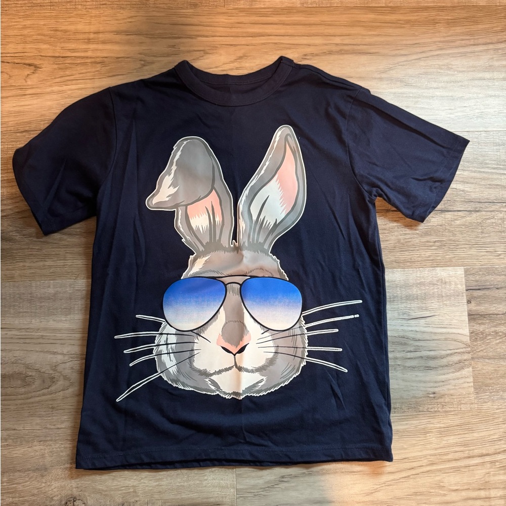The Children's Place Blue Bunny Graphic Short Sleeve Tee